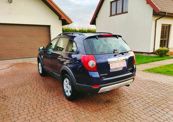 Chevrolet Captiva cena 20900 przebieg: 216000, rok produkcji 2010 z Biskupiec małe 301